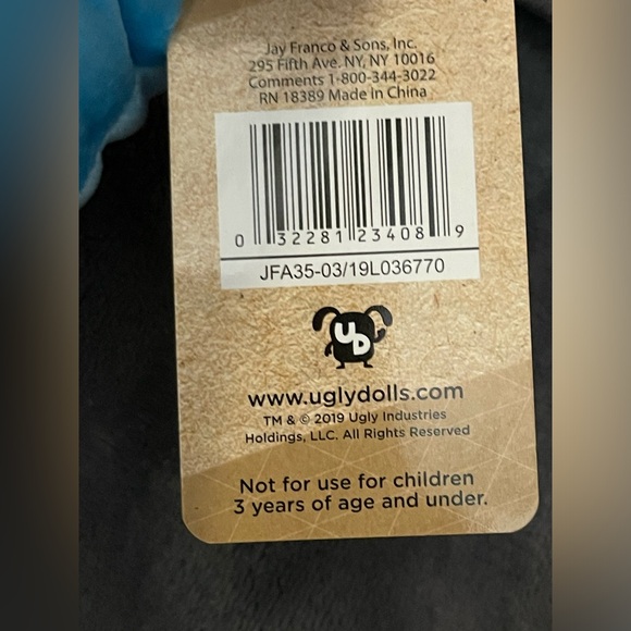 NWT - Ugly Dolls Plush Pillow - Picture 4 of 4